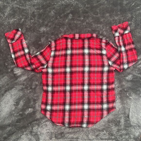 62. Size S Victoria’s Secret Paid flannel button down night shirt - Picture 8 of 9